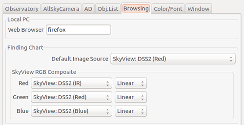 Properties Window : Browsing