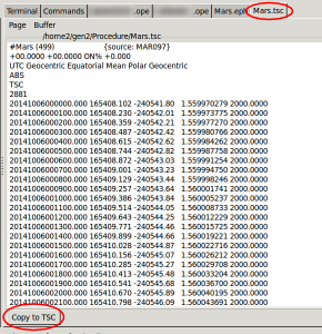 TSC file page